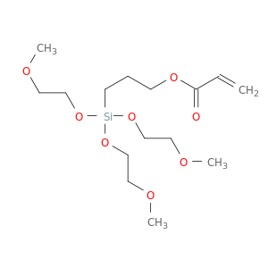 2-Propenoic acid, 3-[tris(2-methoxyethoxy)silyl]propyl ester