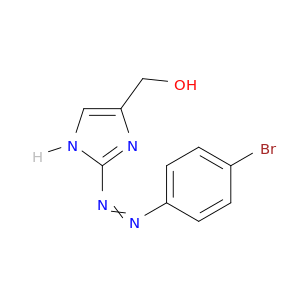 1H-Imidazole-4-methanol, 2-[(4-bromophenyl)azo]-