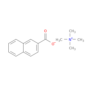 Methanaminium, N,N,N-trimethyl-, 2-naphthalenecarboxylate