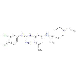 1-(3,4-dichlorophenyl)-2-(4-{[5-(diethylamino)pentan-2-yl]amino}-6-methylpyrimidin-2-yl)guanidine