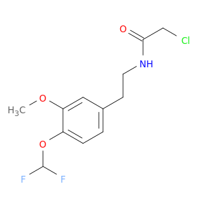 2-Chloro-N-{2-[4-(Difluoromethoxy)-3-Methoxyphenyl]Ethyl}Acetamide