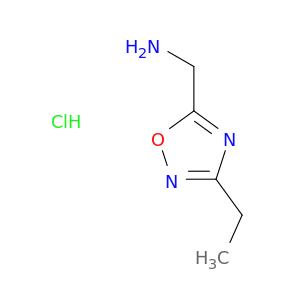 (3-Ethyl-1,2,4-oxadiazol-5-yl)methanamine hydrochloride
