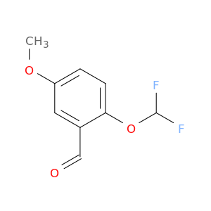 2-(difluoromethoxy)-5-methoxybenzaldehyde