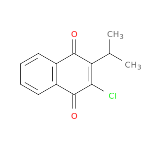 1,4-Naphthalenedione, 2-chloro-3-(1-methylethyl)-