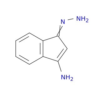 1H-Inden-1-one, 3-amino-, hydrazone