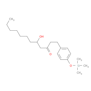 3-Dodecanone, 5-hydroxy-1-[4-[(trimethylsilyl)oxy]phenyl]-