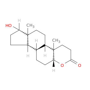 (4ar,4bs,6as,7s,9as,9bs,11ar)-7-hydroxy-4a,6a-dimethyltetradecahydroindeno[5,4-f]chromen-2(3h)-one