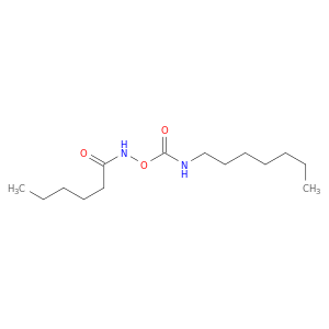 Hexanamide, N-[[(heptylamino)carbonyl]oxy]-