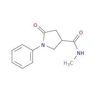 N-Methyl-5-oxo-1-phenylpyrrolidine-3-carboxamide