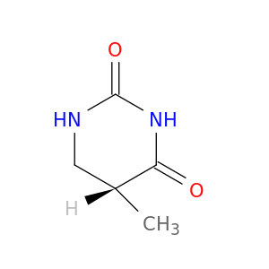 2,4(1H,3H)-Pyrimidinedione, dihydro-5-methyl-, (R)-