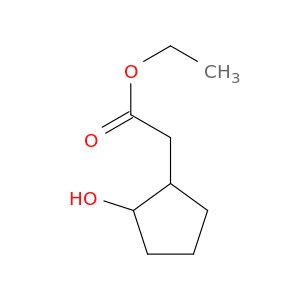 Cyclopentaneacetic acid, 2-hydroxy-, ethyl ester