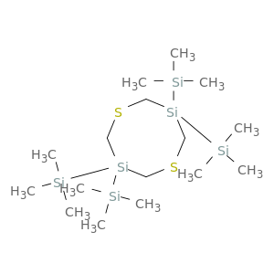 1,5-Dithia-3,7-disilacyclooctane, 3,3,7,7-tetrakis(trimethylsilyl)-