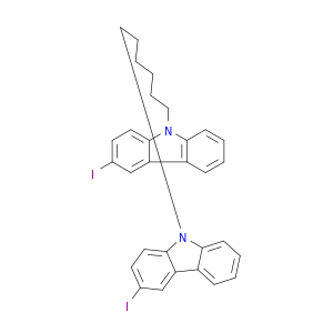 9H-Carbazole, 9,9'-(1,6-hexanediyl)bis[3-iodo-