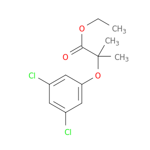 Propanoic acid, 2-(3,5-dichlorophenoxy)-2-methyl-, ethyl ester