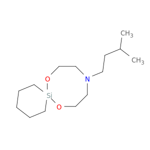 7,13-Dioxa-10-aza-6-silaspiro[5.7]tridecane, 10-(3-methylbutyl)-