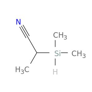 Propanenitrile, 2-(dimethylsilyl)-
