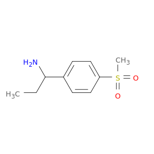 1-(4-(Methylsulfonyl)phenyl)propan-1-amine