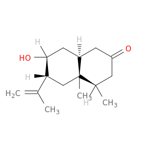 (4r,4as,6r,7r,8as)-7-hydroxy-4,4a-dimethyl-6-(prop-1-en-2-yl)octahydronaphthalen-2(1h)-one