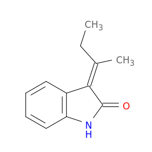 2H-Indol-2-one, 1,3-dihydro-3-(1-methylpropylidene)-, (E)-