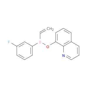 Borinic acid, ethenyl(3-fluorophenyl)-, 8-quinolinyl ester