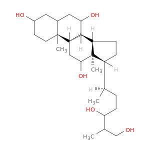 Cholestane-3,7,12,24,26-pentol