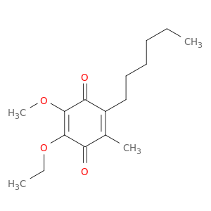 2,5-Cyclohexadiene-1,4-dione, 2-ethoxy-5-hexyl-3-methoxy-6-methyl-