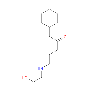 2-Pentanone, 1-cyclohexyl-5-[(2-hydroxyethyl)amino]-