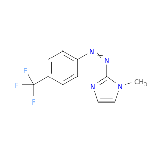 1H-Imidazole, 1-methyl-2-[[4-(trifluoromethyl)phenyl]azo]-