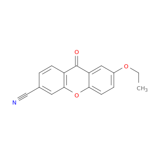9H-Xanthene-3-carbonitrile, 7-ethoxy-9-oxo-