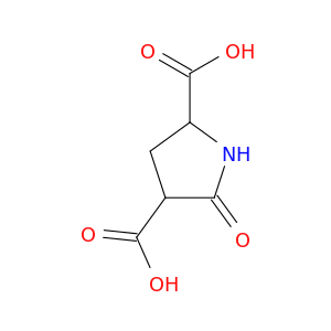 2,4-Pyrrolidinedicarboxylic acid, 5-oxo-