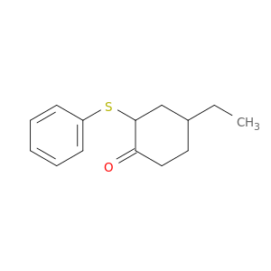 Cyclohexanone, 4-ethyl-2-(phenylthio)-