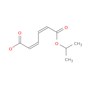 2,4-Hexadienedioic acid, mono(1-methylethyl) ester, (Z,Z)-