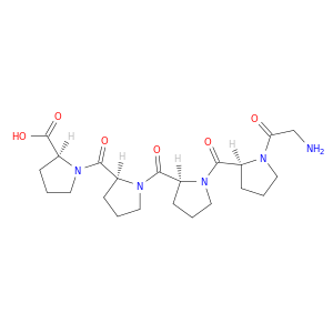 L-Proline, 1-[1-[1-(1-glycyl-L-prolyl)-L-prolyl]-L-prolyl]-