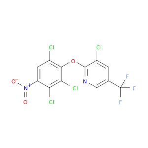 Pyridine, 3-chloro-2-(2,3,6-trichloro-4-nitrophenoxy)-5-(trifluoromethyl)-