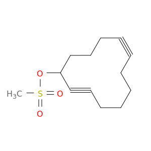 2,8-Cyclododecadiyn-1-ol, methanesulfonate
