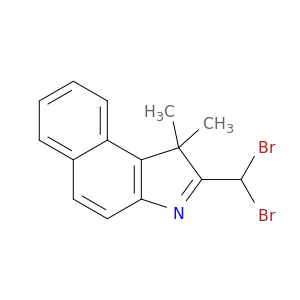 1H-Benz[e]indole, 2-(dibromomethyl)-1,1-dimethyl-
