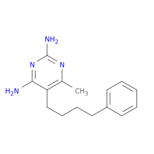 6-methyl-5-(4-phenylbutyl)pyrimidine-2,4-diamine