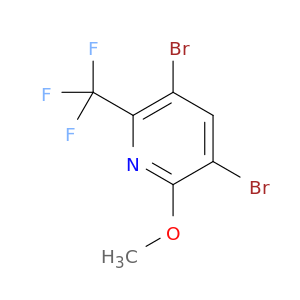 3,5-二溴-2-甲氧基-6-(三氟甲基)吡啶