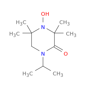 Piperazinone, 4-hydroxy-3,3,5,5-tetramethyl-1-(1-methylethyl)-