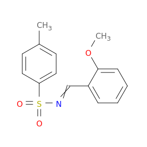 Benzenesulfonamide, N-[(2-methoxyphenyl)methylene]-4-methyl-