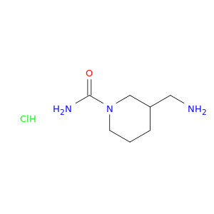 3-(aminomethyl)piperidine-1-carboxamide hydrochloride