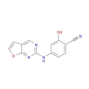 Benzonitrile, 4-(furo[2,3-d]pyrimidin-2-ylamino)-2-hydroxy-