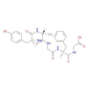 Glycine, N-[N-[N-(N-L-tyrosyl-D-alanyl)glycyl]-L-phenylalanyl]-