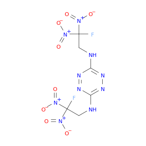 1,2,4,5-Tetrazine-3,6-diamine, N,N'-bis(2-fluoro-2,2-dinitroethyl)-