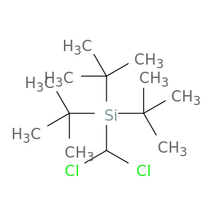 Silane, (dichloromethyl)tris(1,1-dimethylethyl)-