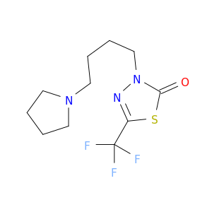 1,3,4-Thiadiazol-2(3H)-one, 3-[4-(1-pyrrolidinyl)butyl]-5-(trifluoromethyl)-