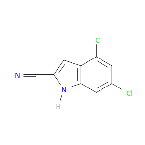 1H-Indole-2-carbonitrile, 4,6-dichloro-