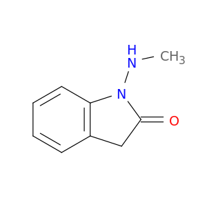 2H-Indol-2-one, 1,3-dihydro-1-(methylamino)-