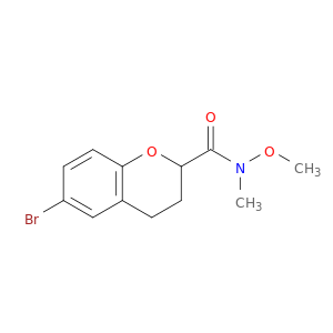 6-Bromo-N-Methoxy-N-Methylchroman-2-Carboxamide