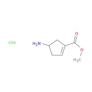 methyl 4-aminocyclopent-1-ene-1-carboxylate hydrochloride